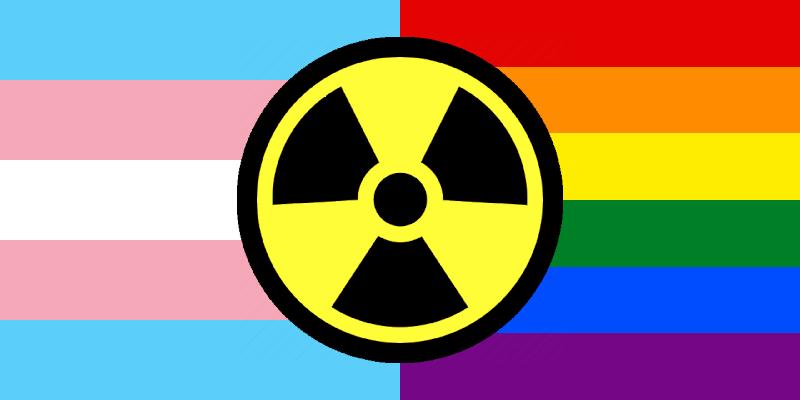 Atomic Queer Pride Flag by hikikostar